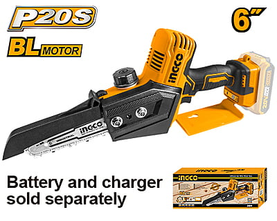 INGCO Lithium-Ion Mini Chain Saw CGSLI2068 INGCO Lithium-Ion Mini Chain Saw CGSLI2068