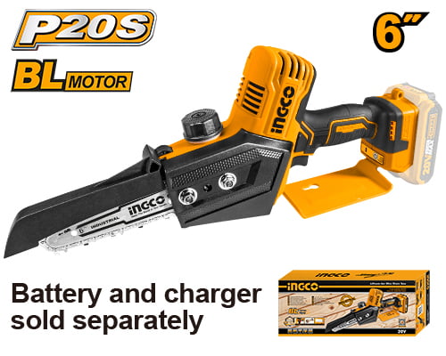 INGCO Lithium-Ion Mini Chain Saw CGSLI2068 INGCO Lithium-Ion Mini Chain Saw CGSLI2068