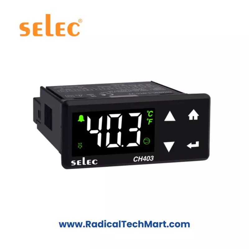 Selec CH403C Cooling Controller with LED Display and Touch Keypad