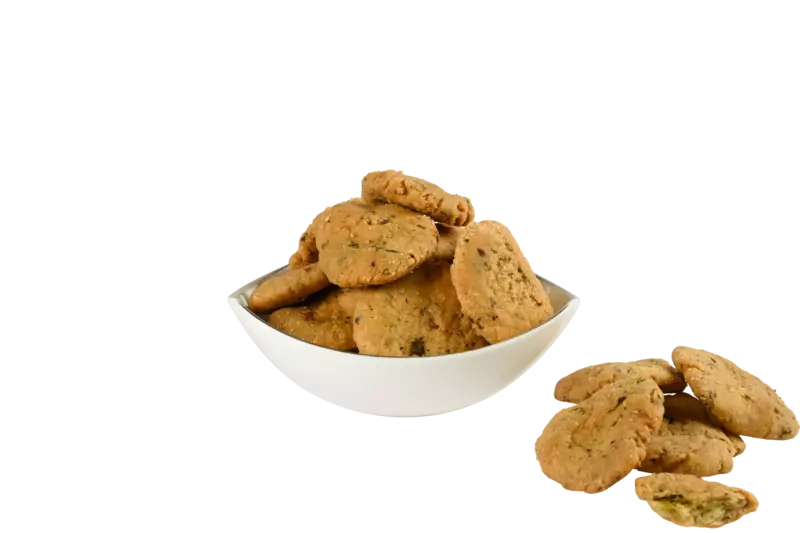 Baked Methi Mathri - Chakhna