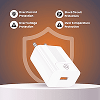 ZigDeal 22W Type-C Charger Adapter – Fast Charging | Compact & Safe Power Output