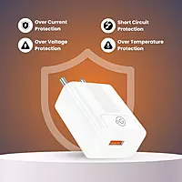ZigDeal 22W Type-C Charger Adapter – Fast Charging | Compact & Safe Power Output