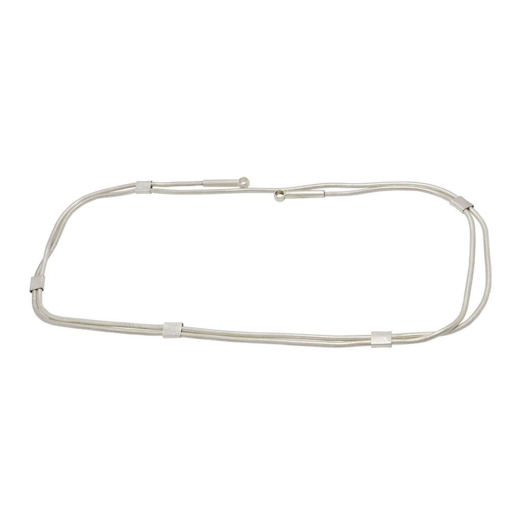 Silver Adjustable Hip Chain