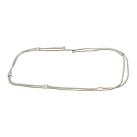 Silver Adjustable Hip Chain