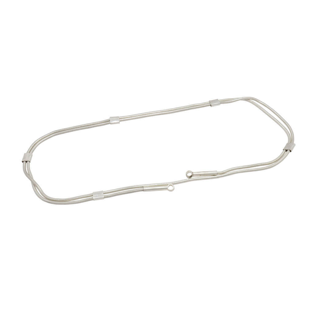 Silver Adjustable Hip Chain