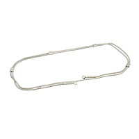 Silver Adjustable Hip Chain