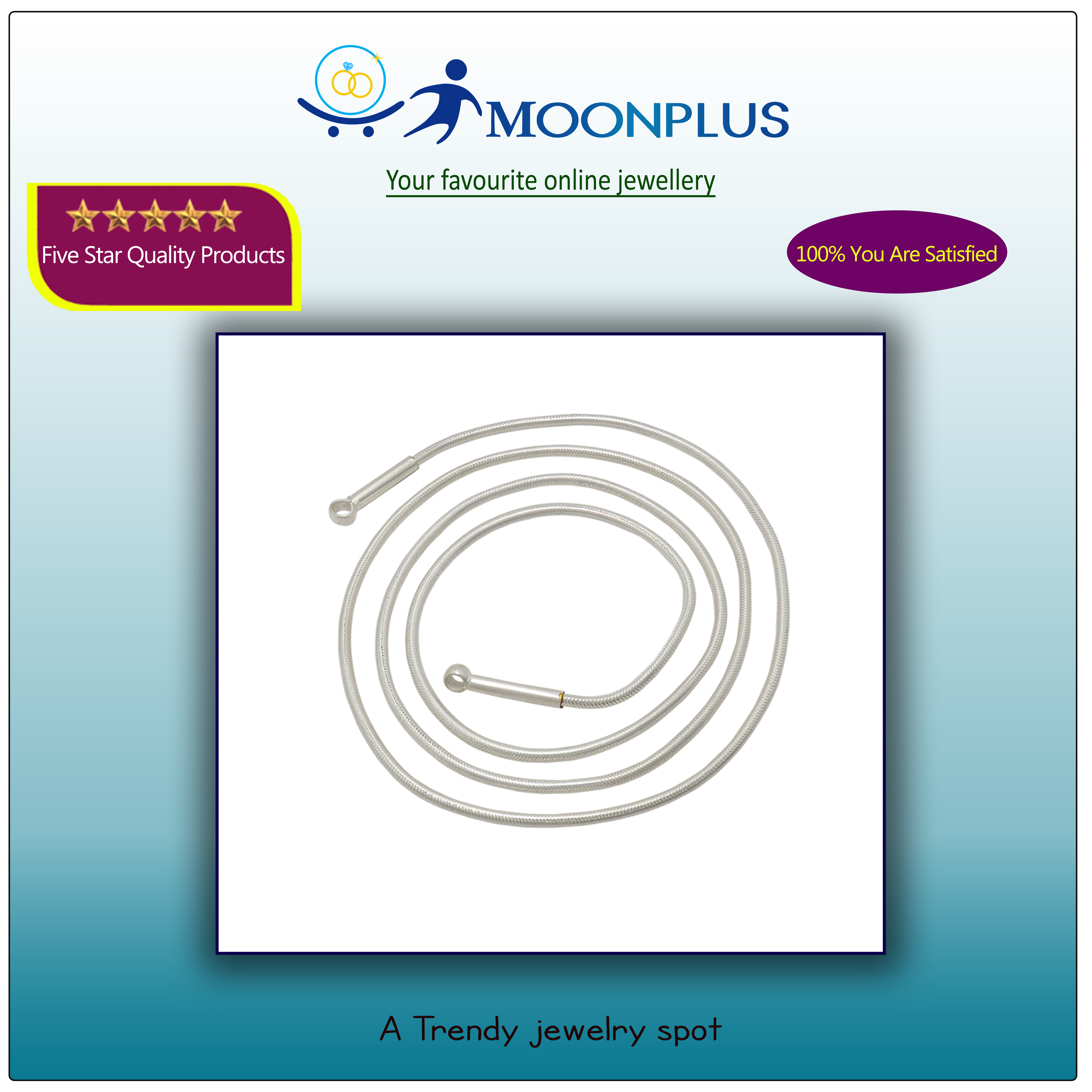 Silver Hip Chain 66g