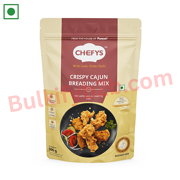 CHEFYS CRISPY CAJUN BREADING MIX 500G