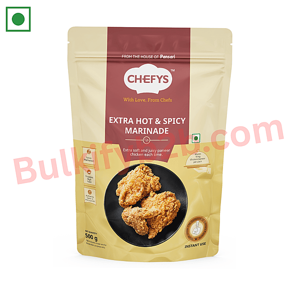 CHEFYS EXTRA HOT & SPICY MARINADE 500G