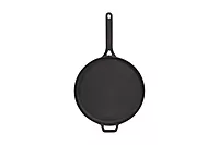 Onions Cast Iron Flat Tawa for Dosa, Roti & Paratha, Pre-Seasoned, Heavy Duty,