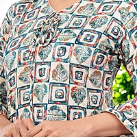 Women Maroon Salwar Suit Set with Dupatta