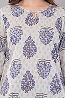 Women's Printed Co-ord Set with Kurti and Palazzo Pants