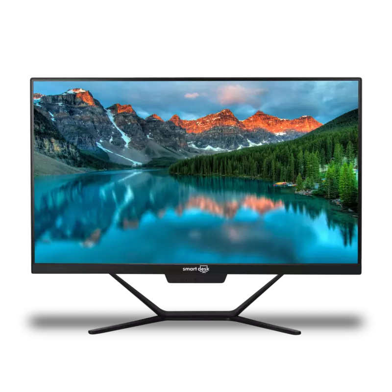 24-Inch All-in-One PC – Intel Processor, Full HD IPS Display, Sleek & Space-Saving Design | SmartDeskPC