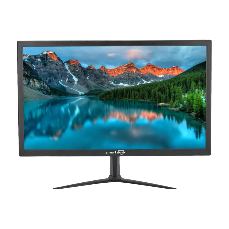 22-Inch LED Monitor – Full HD Display, HDMI & VGA Support, Crisp Visual Clarity | SmartDeskPC
