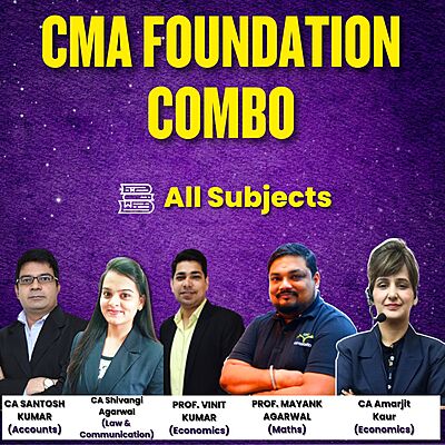 CMA Foundation Combo(COC)- CA Santosh Kumar Prof Vinit Kumar Prof Mayank Agarwal CA Shivangi Agarwal CA Amarjit Kaur CMA Foundation Combo(COC)- CA Santosh Kumar Prof Vinit Kumar Prof Mayank Agarwal CA Shivangi Agarwal CA Amarjit Kaur