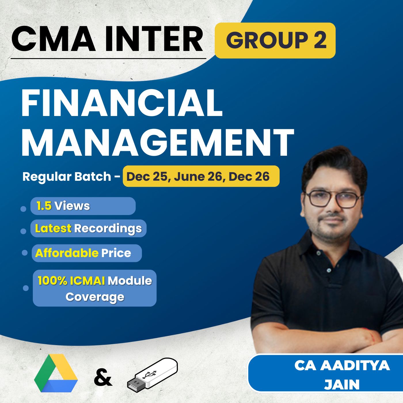 CMA Inter Financial Management (Group 2) By CA Aaditya Jain