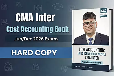 CMA Inter Grp 1 -  Cost Accounting Books
