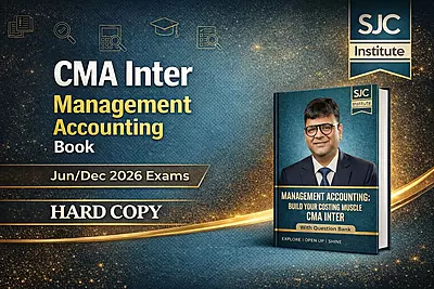 CMA Inter Grp 2 - Management Accounting Books