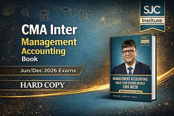 CMA Inter Grp 2 - Management Accounting Books