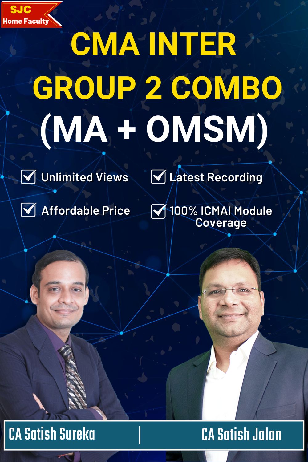 CMA Inter Group 2 Combo - MA + OM SM by CA Satish Jalan & CA Satish Sureka CMA Inter Group 2 Combo - MA + OM SM by CA Satish Jalan & CA Satish Sureka