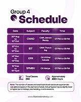 CMA Final Group 4 Combo | Regular Batch | Online Live + Recorded | June 2027 Exam