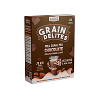 GrainDelites Milkshake Mix - Chocolate - Sprouted Grains, Millets and Nuts 200g