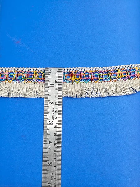 Cotton Multi Jhallar 25 Mtr