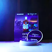 TENT CARD & COASTER