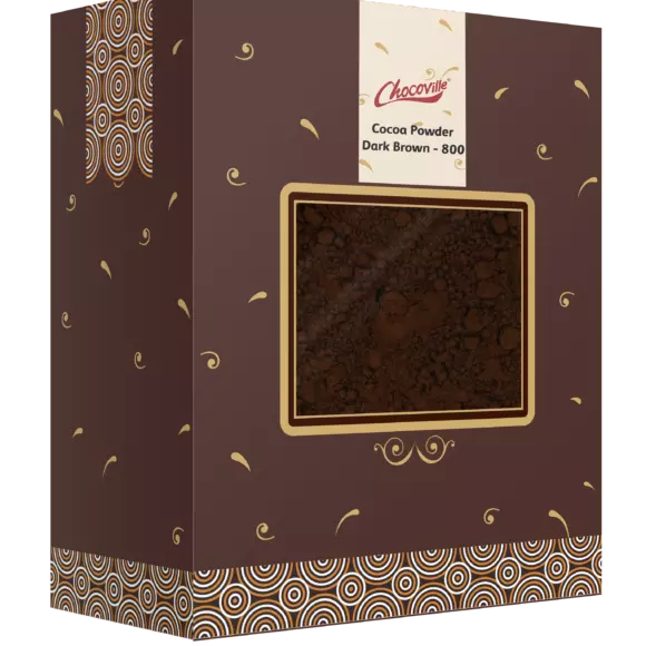 BakersVille - Chocoville Cocoa Powder(Dark Brown)1 KG