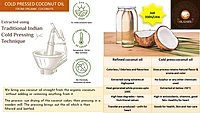 Cold press Coconut oil