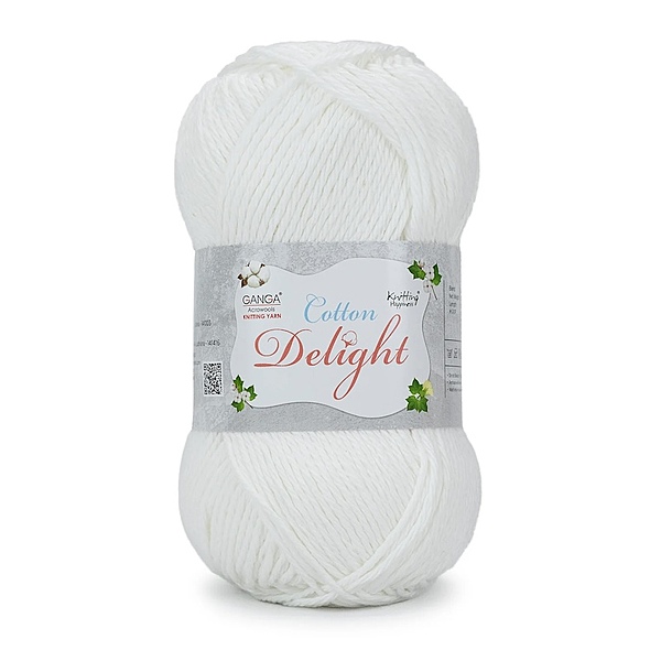 Cotton Delight Shade COD 001 - White Cotton Delight Shade COD 001 - White