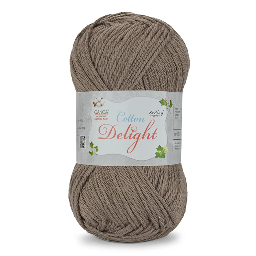 Ganga Cotton Delight 07- Squirrel Brown Ganga Cotton Delight 07- Squirrel Brown