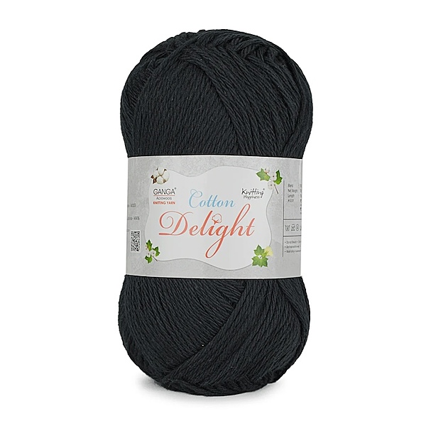 Cotton Delight Shade COD 009 - Jet Black Cotton Delight Shade COD 009 - Jet Black
