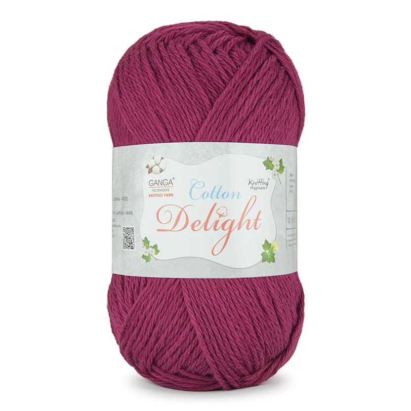 Ganga Cotton Delight 35- Rouge Ganga Cotton Delight 35- Rouge