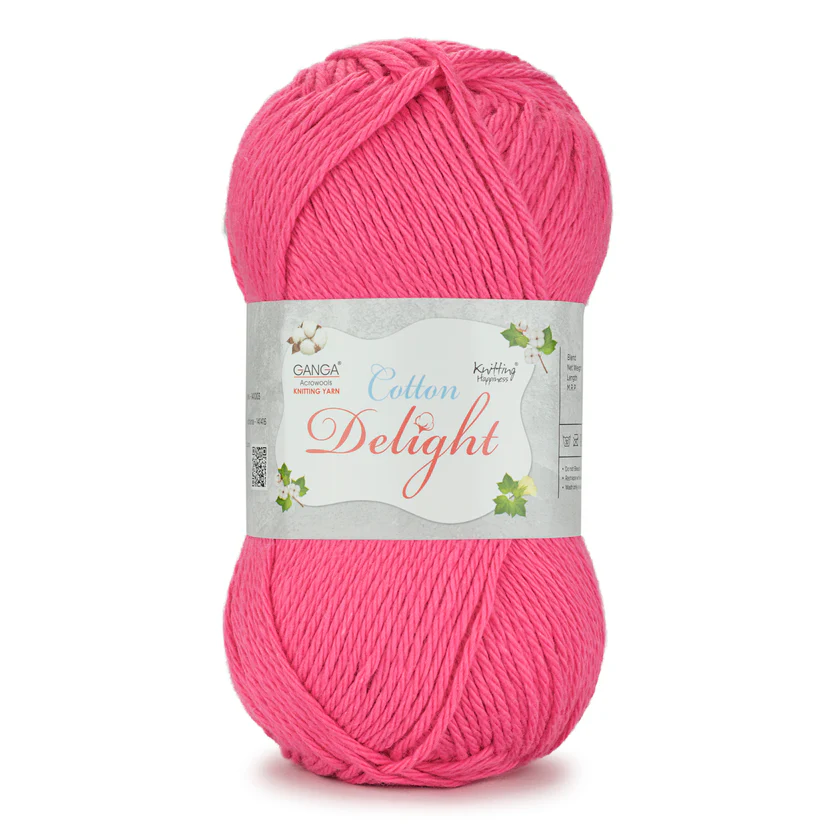 Ganga Cotton Delight 13- French Rose Ganga Cotton Delight 13- French Rose