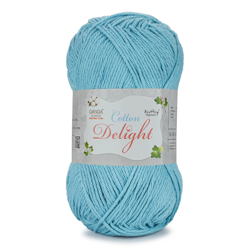 Ganga Cotton Delight 21- Sea Gull Ganga Cotton Delight 21- Sea Gull