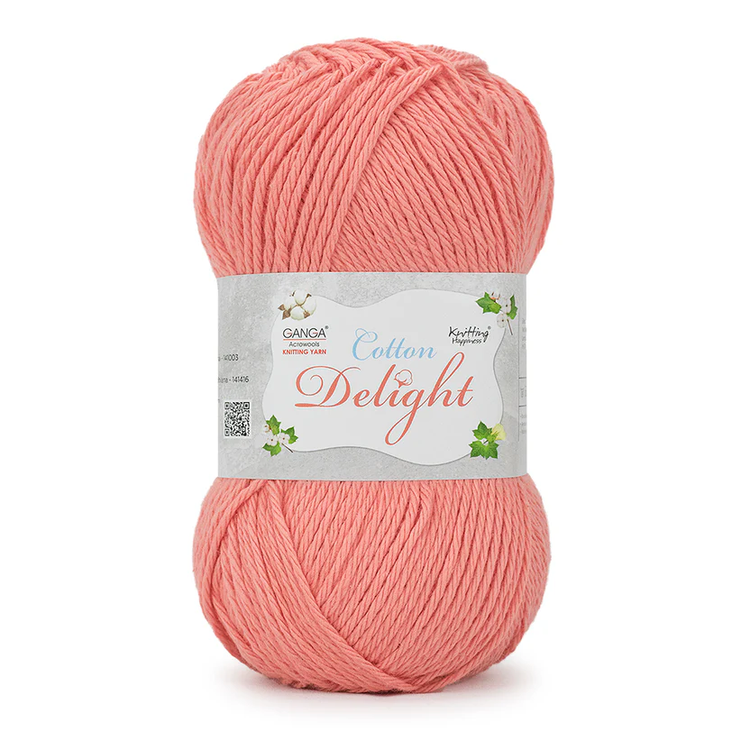 Ganga Cotton Delight 24- Salmon Ganga Cotton Delight 24- Salmon