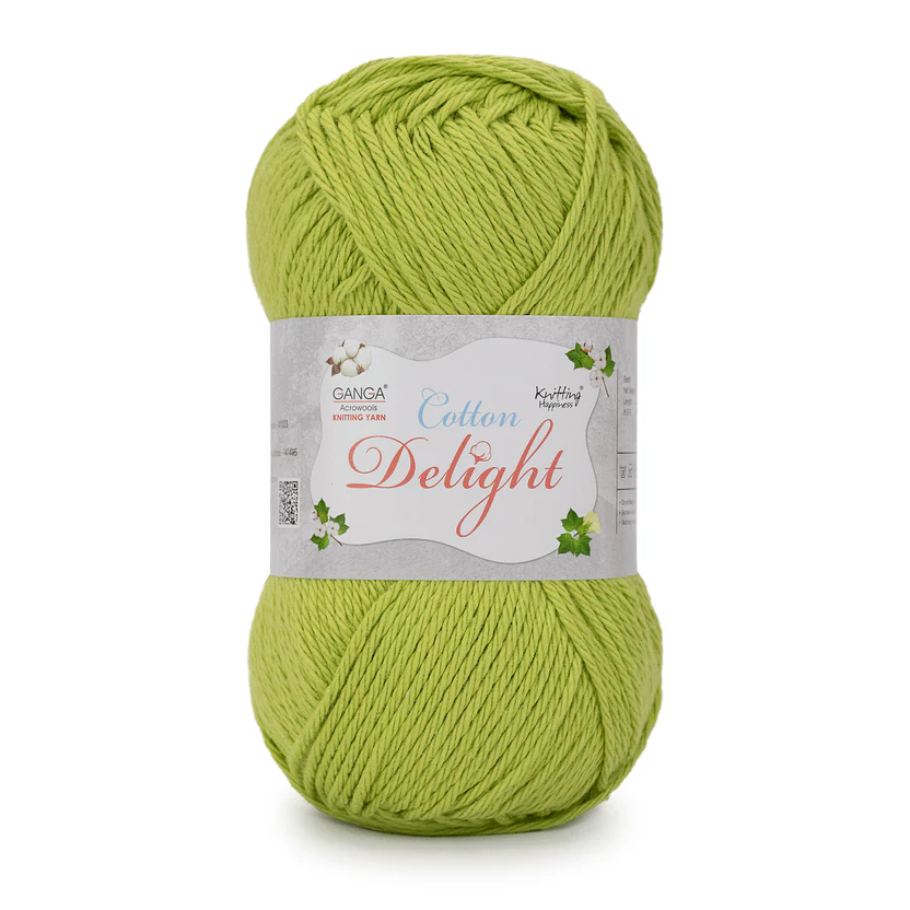 Ganga Cotton Delight 31- Celery Ganga Cotton Delight 31- Celery