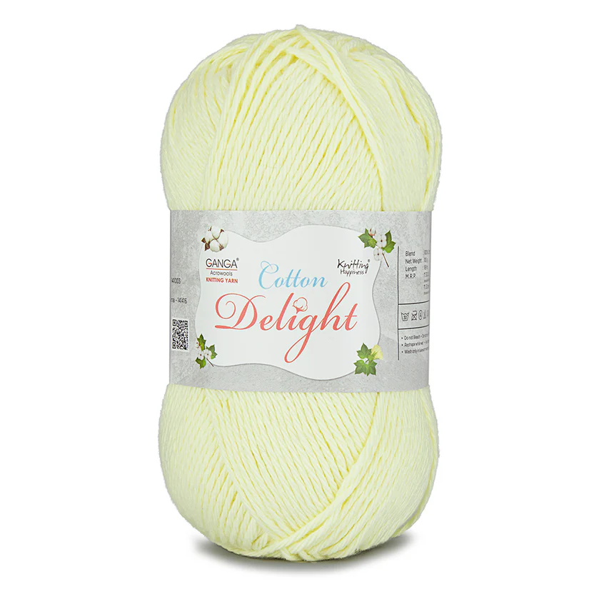 Ganga Cotton Delight 32- Glass Cream Ganga Cotton Delight 32- Glass Cream