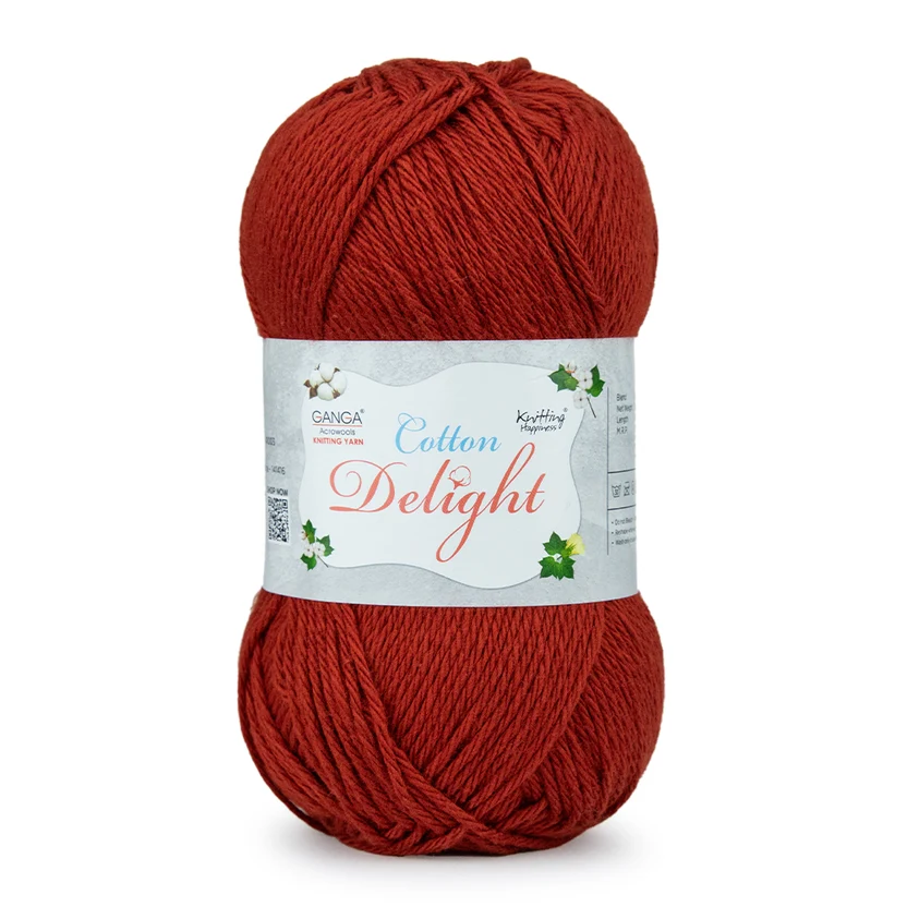Ganga Cotton Delight 47 - Old Brick Ganga Cotton Delight 47 - Old Brick