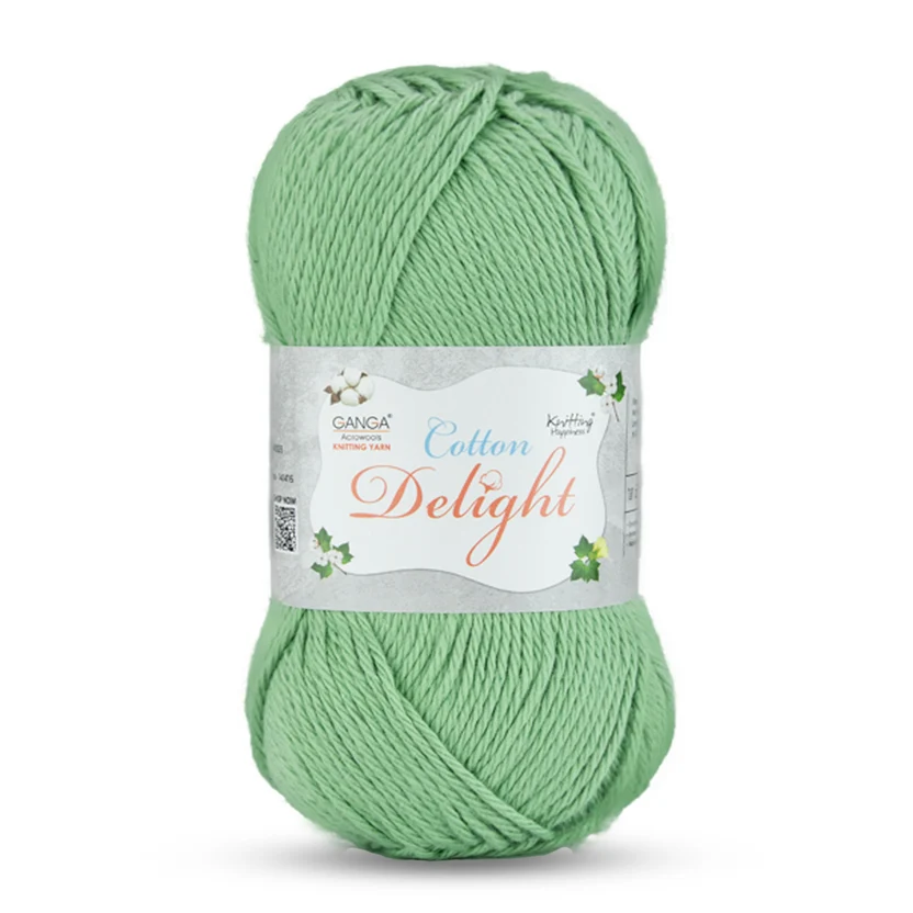 Ganga Cotton Delight 50- Dusty Green Ganga Cotton Delight 50- Dusty Green