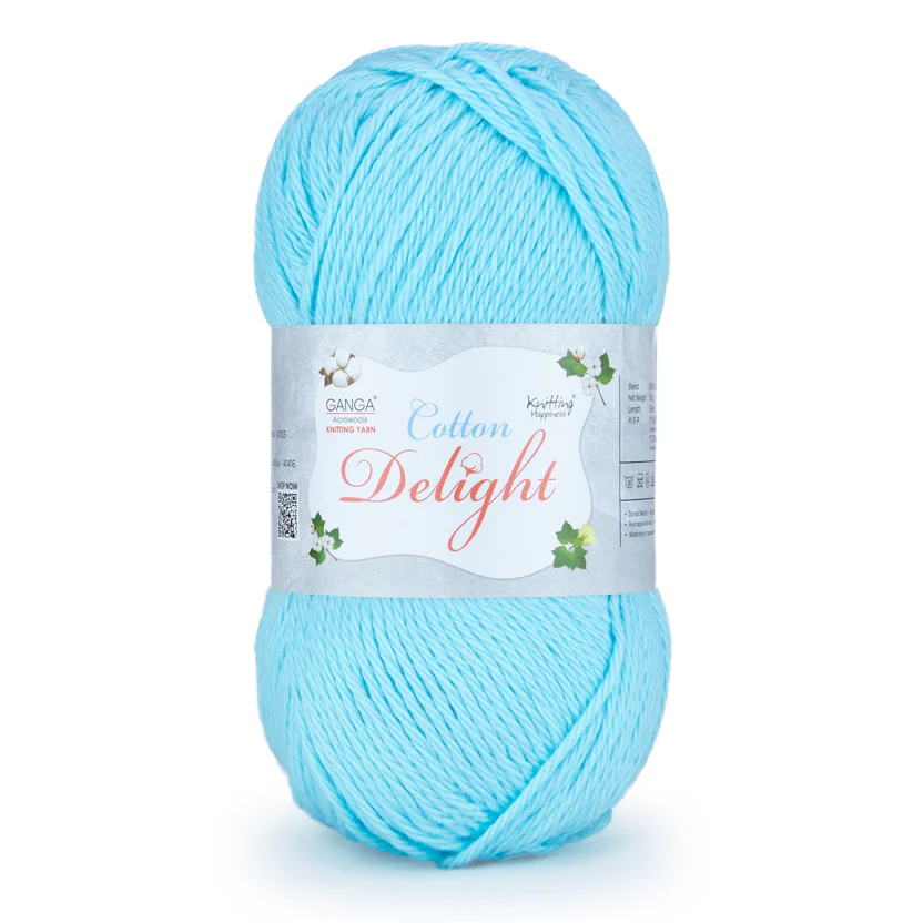 Ganga Cotton Delight 61- Water Leaf Ganga Cotton Delight 61- Water Leaf