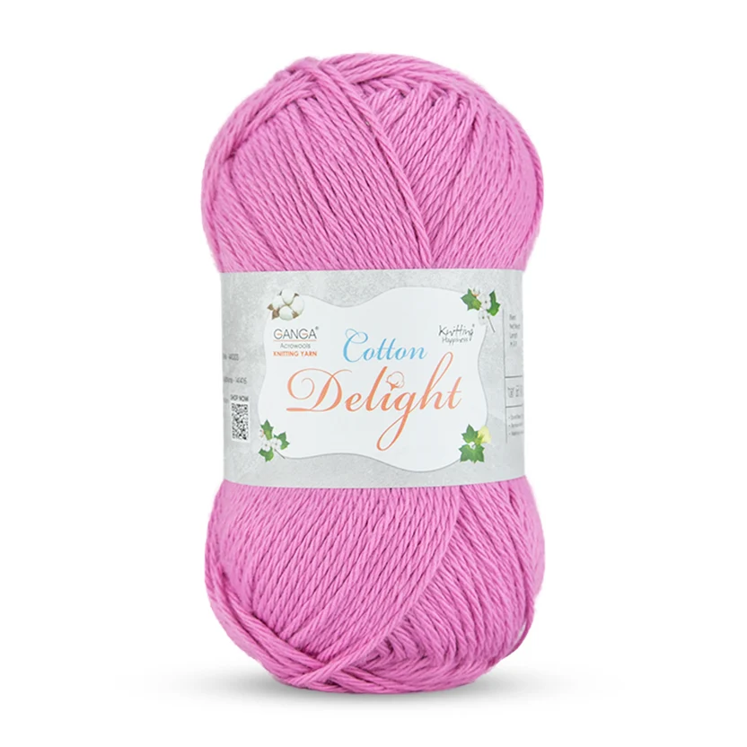Ganga Cotton Delight 62- Pink Rose Ganga Cotton Delight 62- Pink Rose