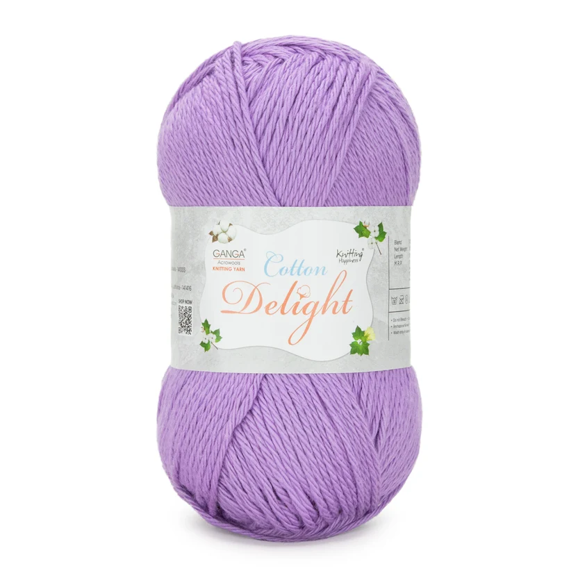 Ganga Cotton Delight 76- Lavender Ganga Cotton Delight 76- Lavender