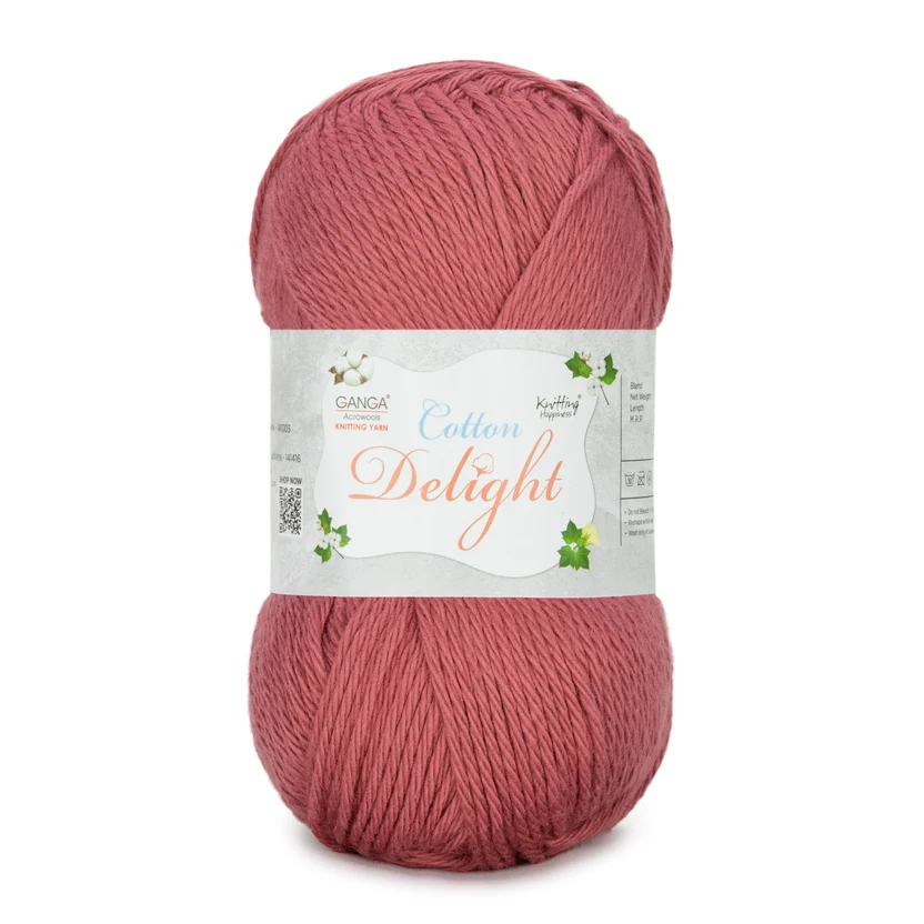 Ganga Cotton Delight 85- Old Pink Ganga Cotton Delight 85- Old Pink