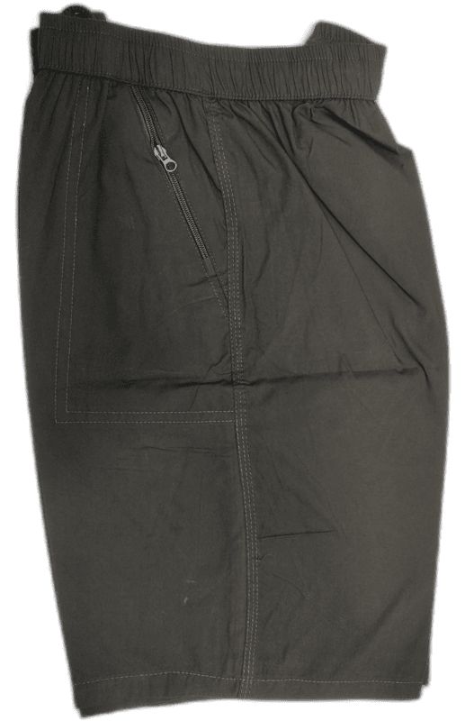 Plain Cotton Bermuda Shorts