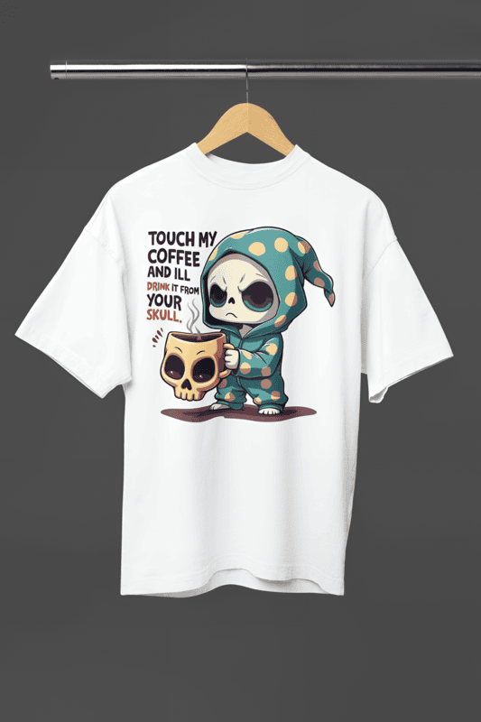 Scary oversized t-shirt