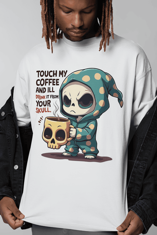 Scary oversized t-shirt