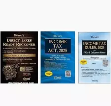 BHARAT COMBO INCOME TAX ACT 2025, INCOME TAX RULES 2026 AND DIRECT TAXES READY RECKONER
