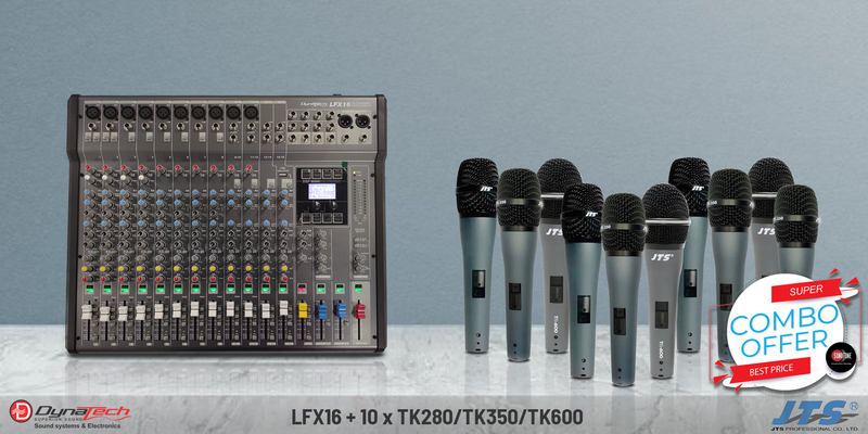 LFX16 + 10 X TK-280/TK-350/TK-600 (Mix Combo)